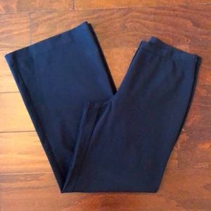 Women’s black wide leg dress pants